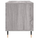 vinylskab 100x38x48 cm konstrueret træ grå sonoma-eg