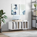 vinylskab 100x38x48 cm konstrueret træ hvid