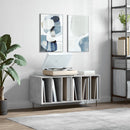 vinylskab 100x38x48 cm konstrueret træ betongrå