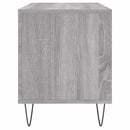 vinylskab 100x38x48 cm konstrueret træ grå sonoma-eg