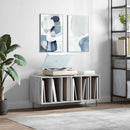 vinylskab 100x38x48 cm konstrueret træ grå sonoma-eg