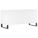 vinylskab 100x38x48 cm konstrueret træ hvid