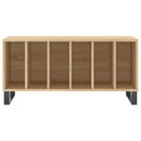 vinylskab 100x38x48 cm konstrueret træ sonoma-eg