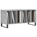 vinylskab 100x38x48 cm konstrueret træ betongrå