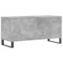 vinylskab 100x38x48 cm konstrueret træ betongrå