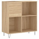 vinylskab 84,5x38x39 cm konstrueret træ sonoma-eg
