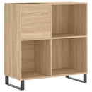vinylskab 84,5x38x39 cm konstrueret træ sonoma-eg
