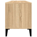 tv-bord 100x34,5x44,5 cm konstrueret træ sonoma-eg