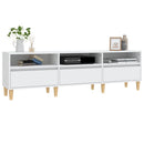 tv-bord 150x30x44,5 cm konstrueret træ hvid