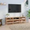 tv-bord 150x30x44,5 cm konstrueret træ sonoma-eg