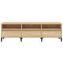 tv-bord 150x30x44,5 cm konstrueret træ sonoma-eg