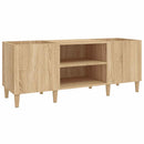 pladeskab Sonoma eg 121x38x48 cm konstrueret træ