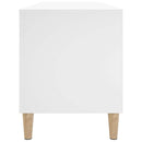 vinylskab 100x38x48 cm konstrueret træ hvid