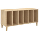 vinylskab 100x38x48 cm konstrueret træ sonoma-eg
