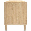 vinylskab 100x38x48 cm konstrueret træ sonoma-eg