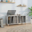 vinylskab 100x38x48 cm konstrueret træ betongrå