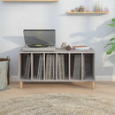 vinylskab 100x38x48 cm konstrueret træ grå sonoma-eg