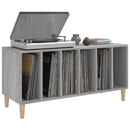 vinylskab 100x38x48 cm konstrueret træ grå sonoma-eg