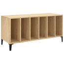 vinylskab 100x38x48 cm konstrueret træ sonoma-eg