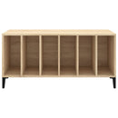 vinylskab 100x38x48 cm konstrueret træ sonoma-eg