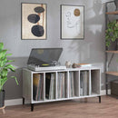 vinylskab 100x38x48 cm konstrueret træ betongrå