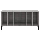 vinylskab 100x38x48 cm konstrueret træ grå sonoma-eg