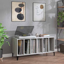 vinylskab 100x38x48 cm konstrueret træ grå sonoma-eg