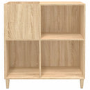 vinylskab 84,5x38x39 cm konstrueret træ sonoma-eg