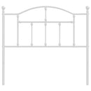 udskiftningsgavl 100 cm metal hvid