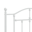 udskiftningsgavl 100 cm metal hvid