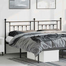 udskiftningsgavl 180 cm metal sort