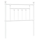udskiftningsgavl 80 cm metal hvid