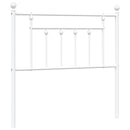 udskiftningsgavl 90 cm metal hvid