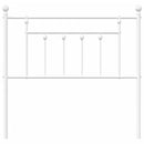 udskiftningsgavl 90 cm metal hvid