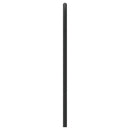 udskiftningsgavl 90 cm metal sort