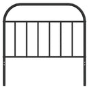 udskiftningsgavl 100 cm metal sort