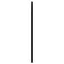 udskiftningsgavl 150 cm metal sort