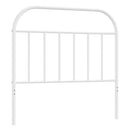 udskiftningsgavl 100 cm metal hvid