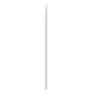 udskiftningsgavl 193 cm metal hvid