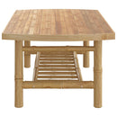 havebord 90x55x37 cm bambus