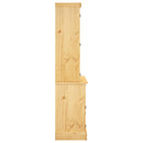 skænk Corona 112x43x196 cm massivt mexicansk fyrretræ brun
