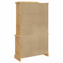 skænk Corona 112x43x196 cm massivt mexicansk fyrretræ brun