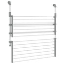 tørrestativ til altan 89x25x(60-95) cm aluminium
