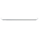 gardinstænger 2 stk. 60-105 cm aluminium hvid og sølvfarvet