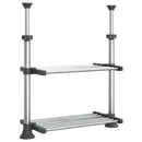 køkkenhylde 50x25(50-70) cm aluminium