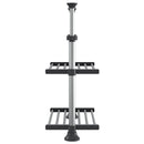 køkkenhylde 50x25(50-70) cm aluminium