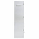 rygeovn med røgflis 44,5x29x110 cm galvaniseret stål