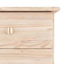 skænk ALTA 77x35x165 cm massivt fyrretræ