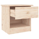 sengebord ALTA 41x35x41 cm massivt fyrretræ