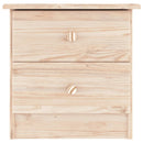 sengebord ALTA 41x35x41 cm massivt fyrretræ